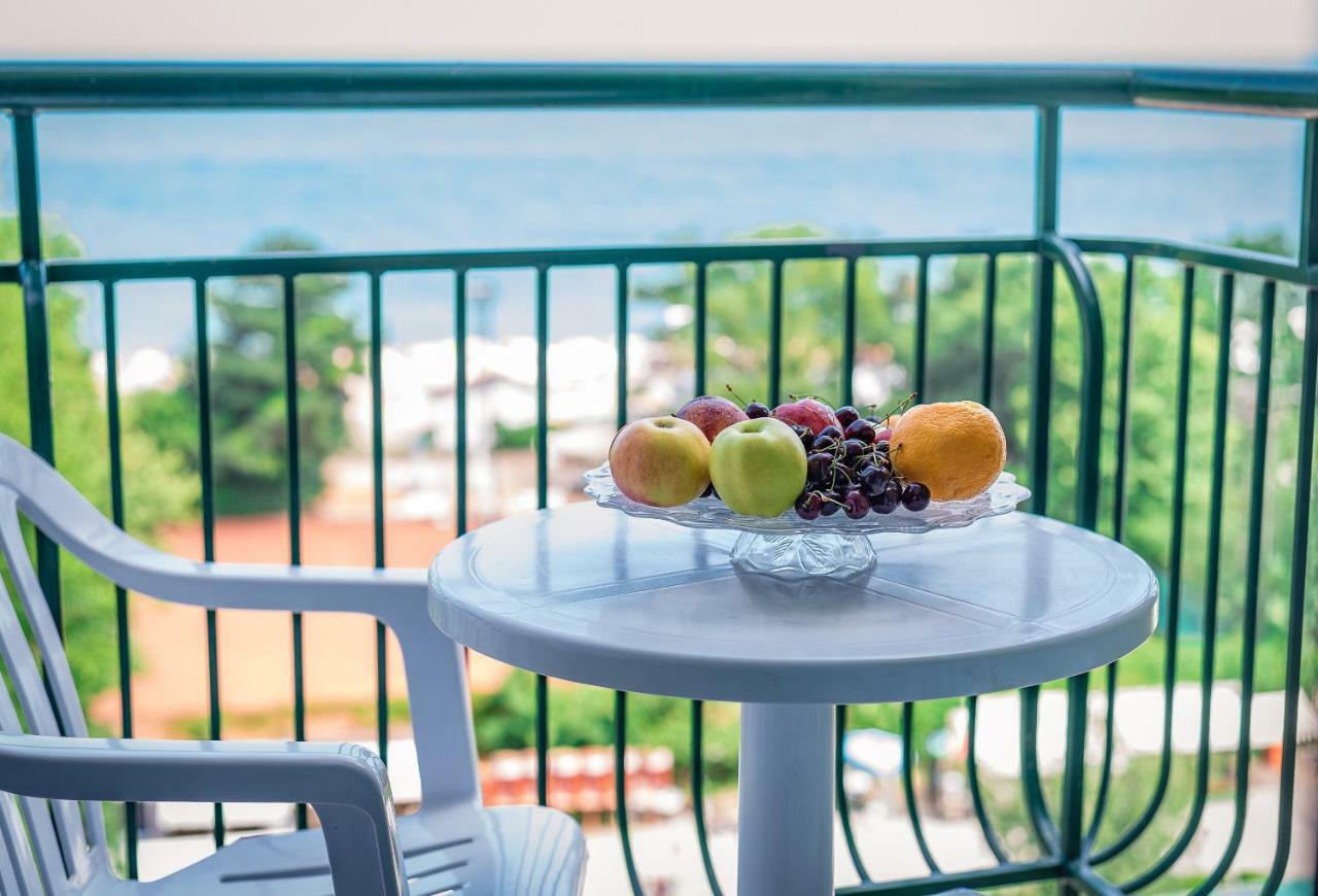 Doppelzimmer mit Balkon und Meerblick - kostenloser Strandzugang
